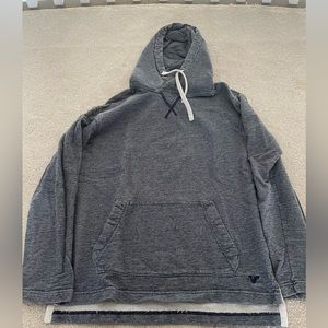 Mens Grayish Blue Hoodie